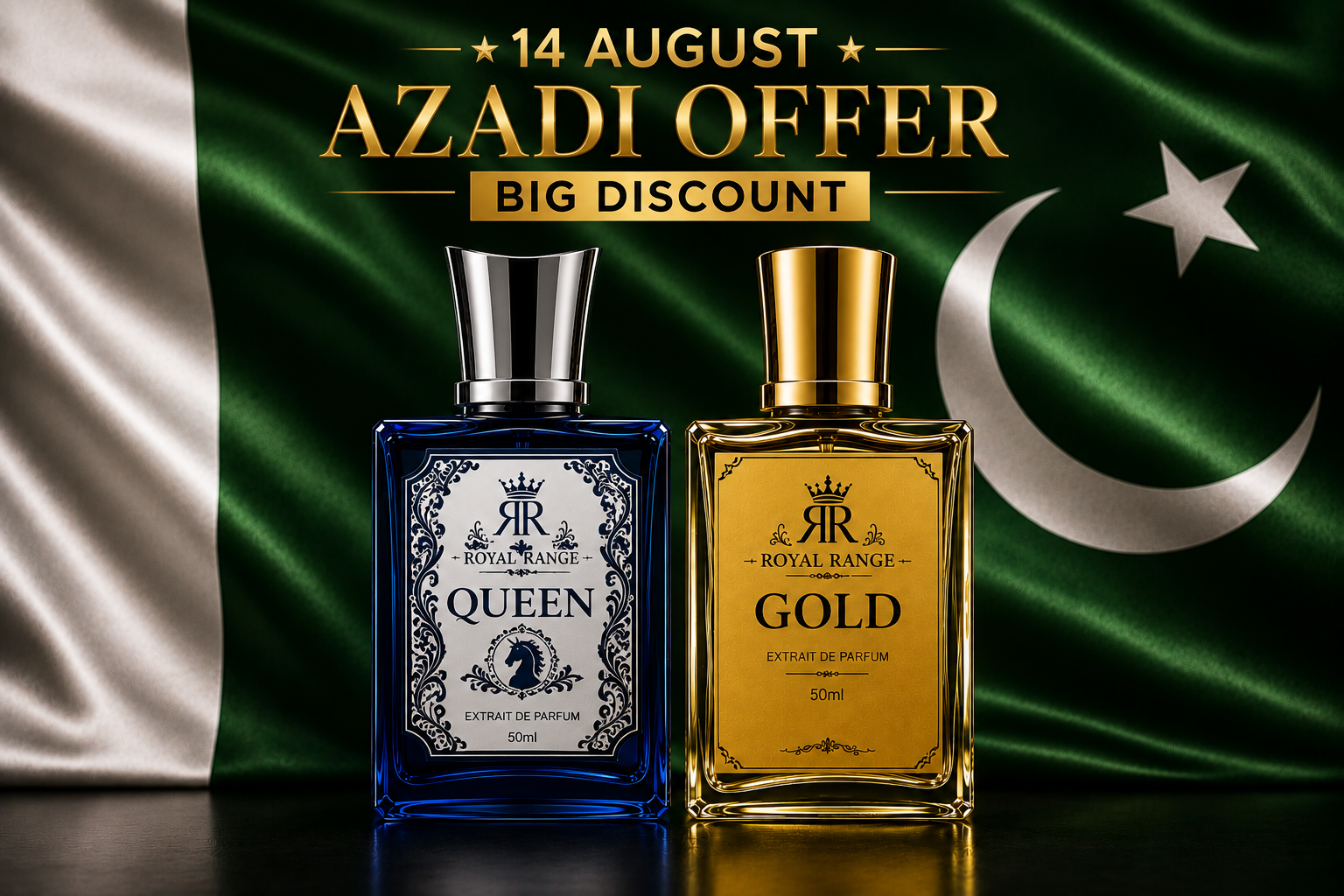 🇵🇰 Azadi Offer (Queen + Gold)
