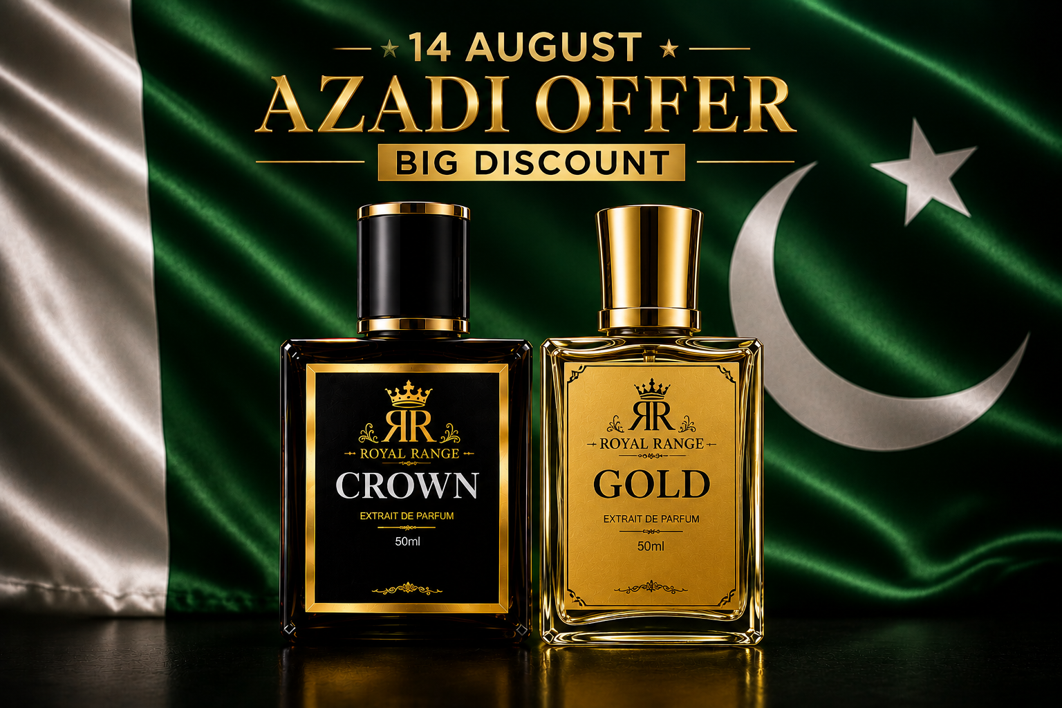 🇵🇰 Azadi Offer (Crown + Gold)